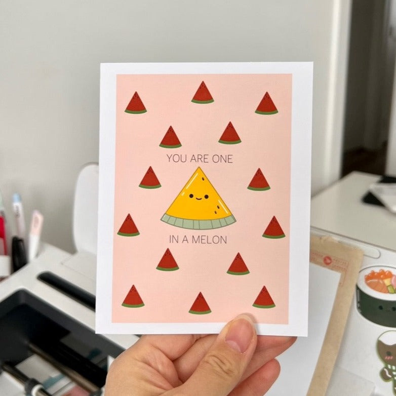 One in a Melon Card