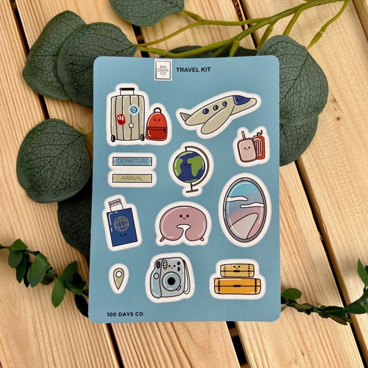Travel Kit Sticker Sheet
