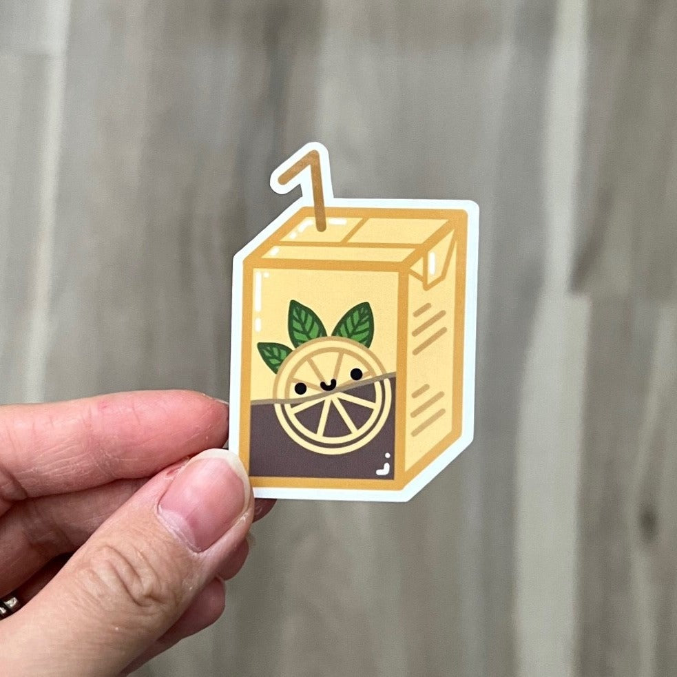 Lemonade Lemon Tea Single Sticker / Magnet
