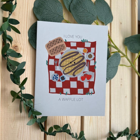 Love You a Waffle Lot Card